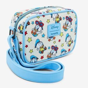 Loungefly Disney Baby Donald Duck Stars Camera
Crossbody Bag NWT